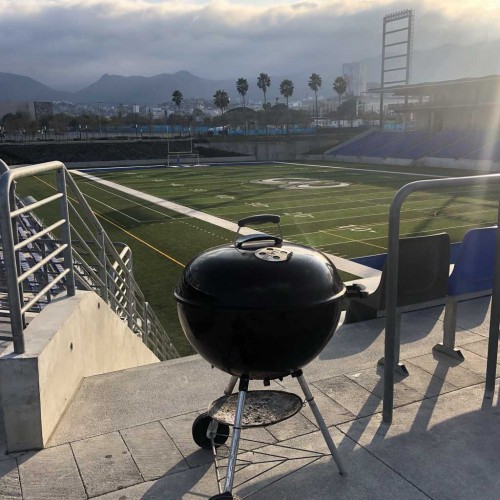Parrillada en el estadio