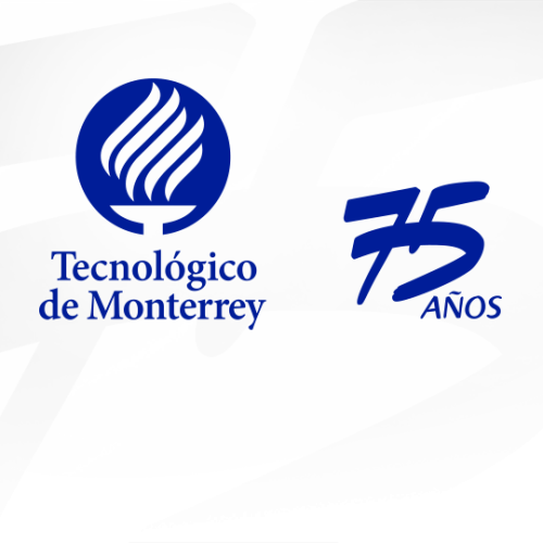 Logo del 75 aniversario del Tec