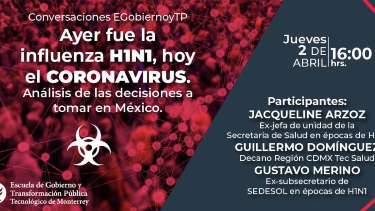 Conversaciones: Ayer fue h1n1 hoy el covid - Acciones de impacto social del Tec de Monterrey