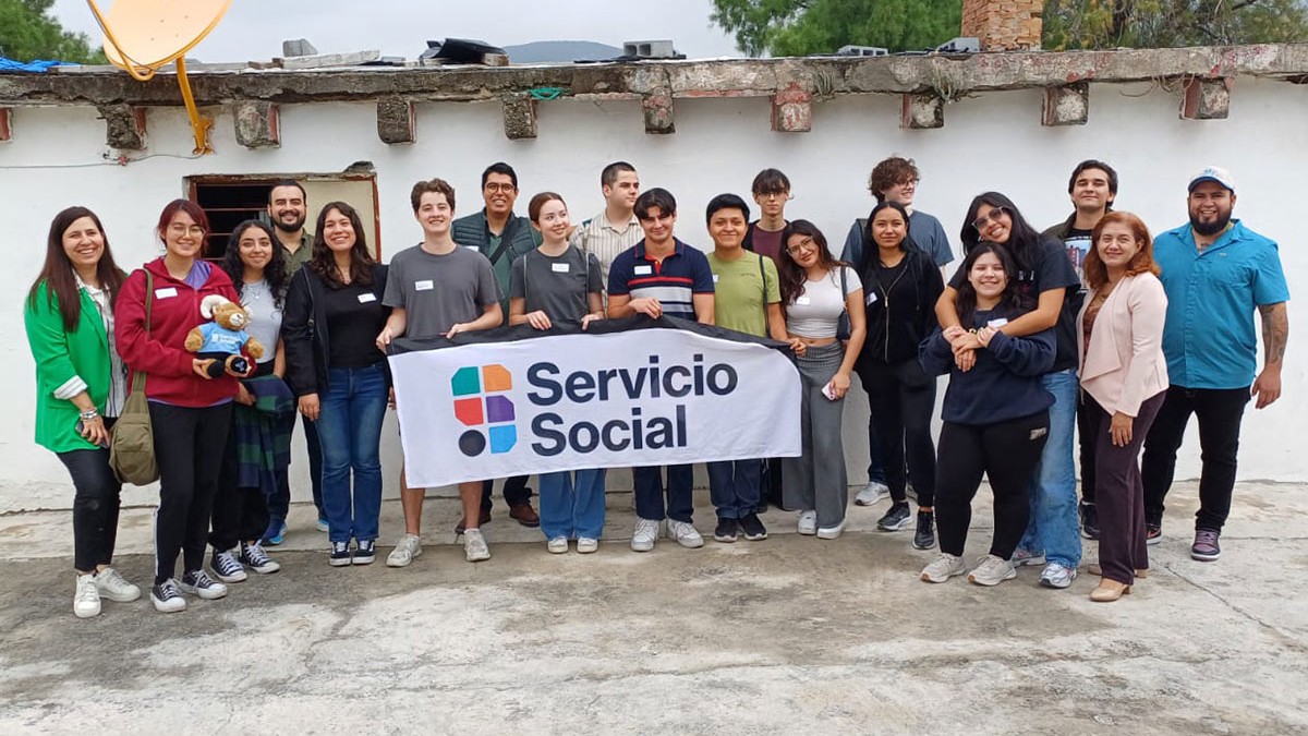 Estudiantado del Progarma del Servicio Social del Tec de Monterrey