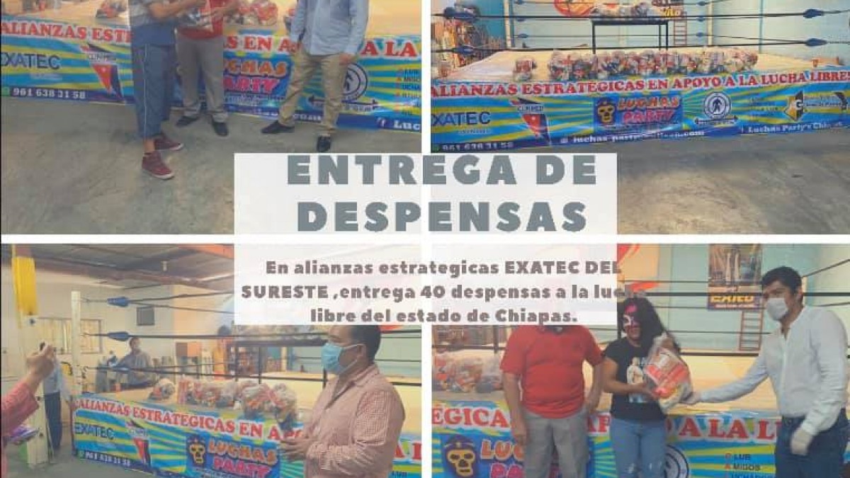 Entrega de despensas