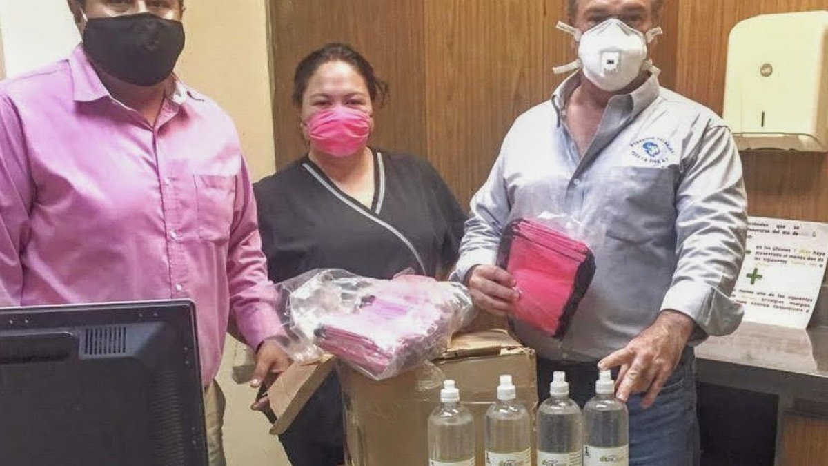 Donativo de material de protección básico