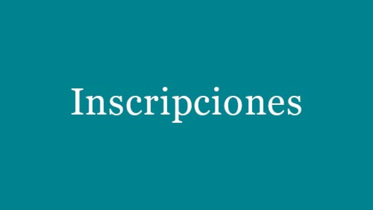 Servicio inscripciones