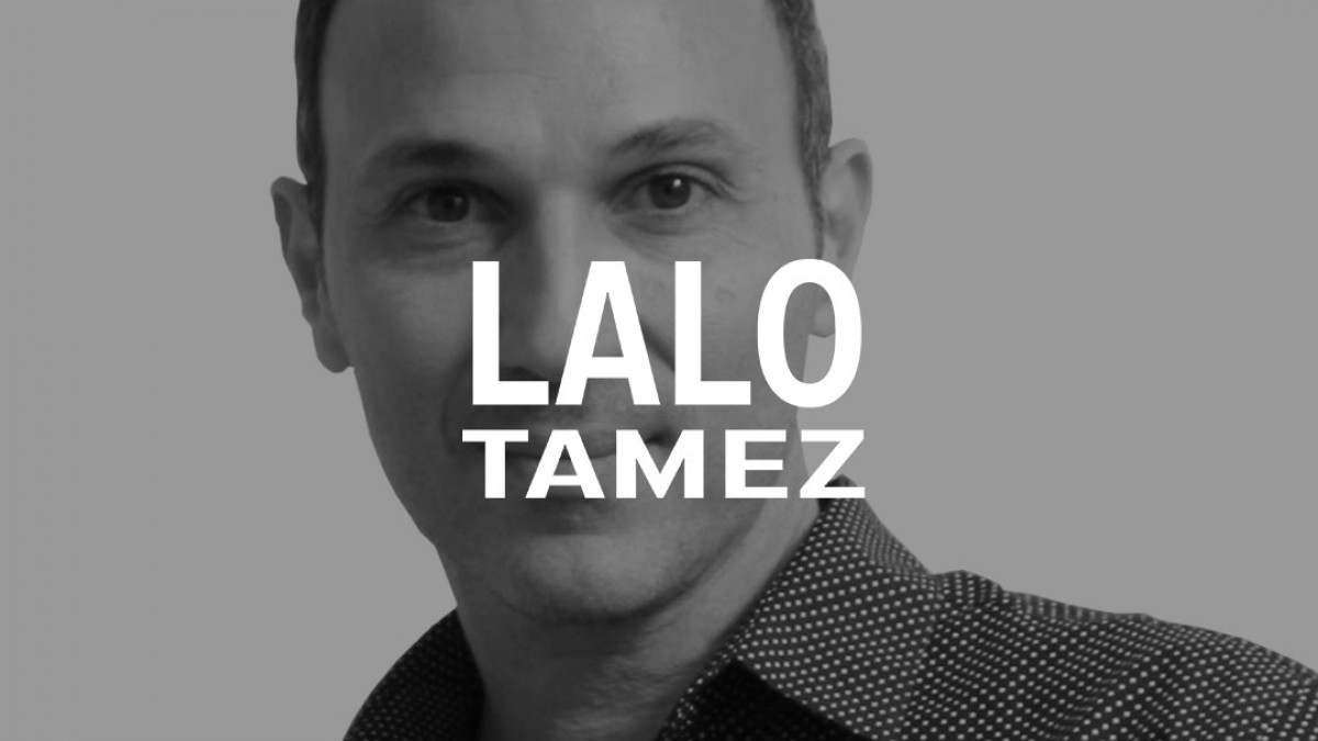 Rostro de Lalo Tamez diseñador de imagen
