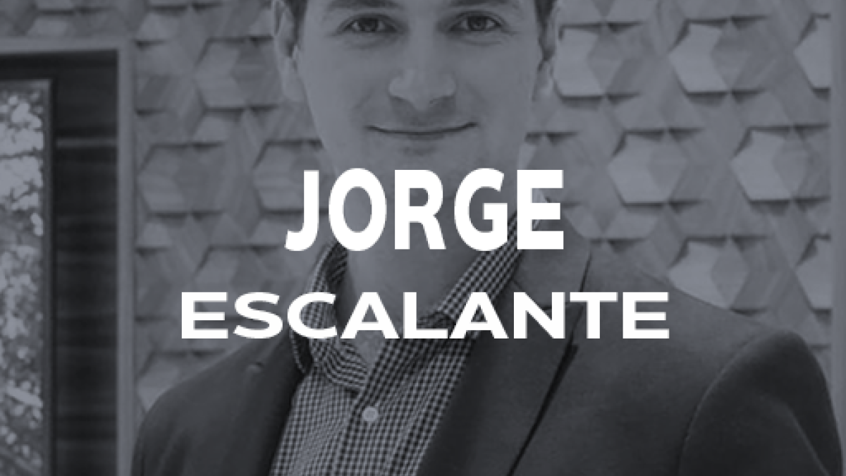 Jorge Escalante Product Marketing Manager