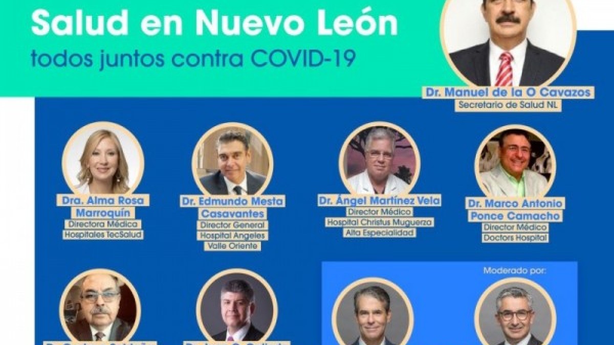 Salud en Nuevo León – todos juntos contra COVID-19