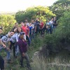 Alumnos de IBT en su visita a Santa Rosa Jauregui 