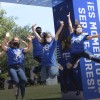 Alumnos en 'Blue Fest' celebración de 78 Aniversario del Tec en campus Monterrey