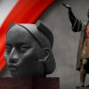 Estatua de Colón y Escultura de Tlali son símbolos para crear identidad nacional
