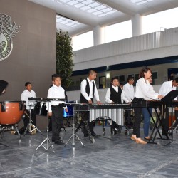 Se presentaron niños de la comunidad de Jesús de monte con su Ensamble de percusiones en el Tec de Monterrey, donde surgió la idea de este proyecto.