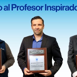 Ganadores del premio al Profesor Inspirador 2017.