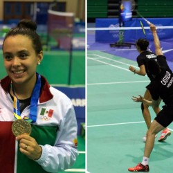 Oro para México en badminton por equipos mixtos