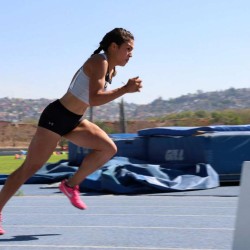 Jessica Atletismo Oro CONADEIP 2019 400 metros planos femenil