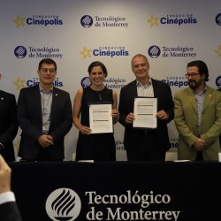 Firma Convenio Socio Formador Cinépolis Tec Monterrey