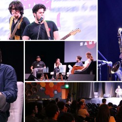 Arman jóvenes del Tec festival de la industria creativa en Monterrey