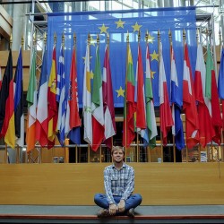 David Rey en el Parlamento Europeo