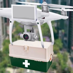 Estudiante propone llevar con drones pruebas de COVID a los hogares