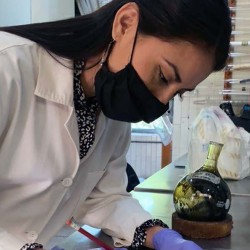 Anislada Santibañez, alumna del doctorado en biotecnología en el Tec Campus Querétaro