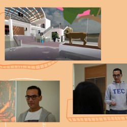 Profesor Tec recrea su campus de manera virtual para revivir los mejores momentos de sus estudiantes de sexto semestre.