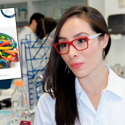 Mexican researcher wins and designs the cover of a scientific journal