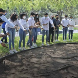 Ceremonia Árbol de la Fraternidad campus Monterrey