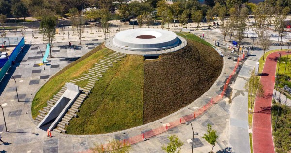 Light and art!  Work by James Turrell presented at Tec de Monterrey