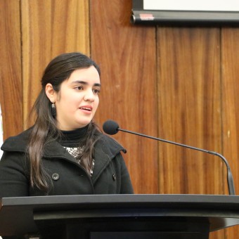 Estíbaliz San Román Totoricagüena, presidenta del Consejo Estudiantil de Filantropía