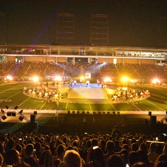 Inauguración del nuevo Estadio Borregos en el Tec campus Monterrey