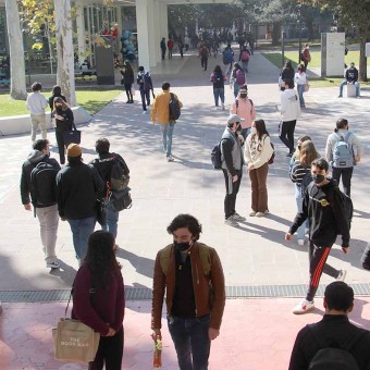La comunidad estudiantil se dio cita en el campus Monterrey en este inicio de semestre